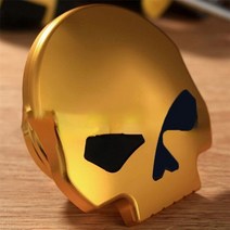 스컬모양 오토바이 수정 부품 해골 연료 탱크 캡 cnc 알루미늄 연료 가스 탱크 오일, 금