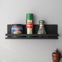 자석 철제선반 현관문 냉장고 부착 못안박는 선반, 화이트