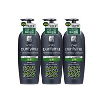 엘라스틴 대나무 숯 두피정화 샴푸 680ml 일반샴푸, 3개