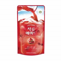 석류 에이드 원액 아이스 주스 터키 빨강 석류 스무디 음료 230ml 50팩