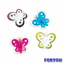 ForU659 아트사인 자석 홀더 나비 박스 200개 핀 클립 사무용품 문구용품