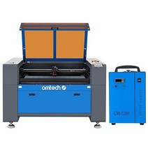 OMTech 80W CO2 레이저 판화기 커터 24x35인치 판화 절삭 에칭기 워터 칠러 레드 도트 포인터 자동 초점 리프트 작업대 루이다 컨트롤 홈 오피스 DIY 더 많은 것
