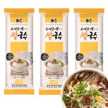 무농약 국내산 쌀과 밀로 만든 쌀국수 면 1.2kg(400g x3), 3개, 400g