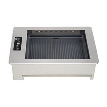 서진이네 전기오븐 전기 세라믹 스토브 비 스틱 코팅 Bakeware W 전원 셀프 서비스 바베큐 내장 오븐 터치 스위치, Silver