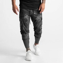 똑소녀 남자 운동복 카고 포켓 조거 팬츠 베이직 트레이닝 긴바지