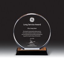 감사 공로패 감사장 선물 트로피 펄 크리스탈 상패