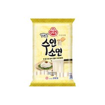 오뚜기 옛날국수 수연소면 500g 업소용국수 국수면, 48세트