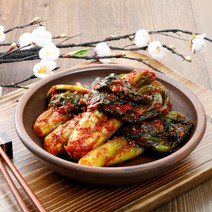 여수 나래식품 돌산 갓김치 1kg 국내산 김치