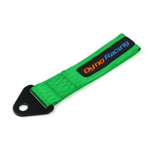 Dynoracing-견인 스트랩 범용 레이싱카 견인 로프 후크 바 나사 및 너트 없음, 푸른