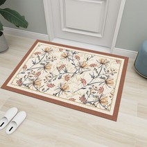 폴라도레 DIY 현관 코일매트 북유럽 발판 베란다 아파트 발코니 바닥매트, 1.90x60센치, 09.야생화