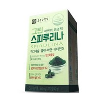 종근당건강 그린 스피루리나, 120정, 6개