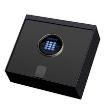 스마트 서랍 숨김 안전 대용량 강철 자동차 호텔 금고, 높이 150 너비 410 깊이 350 지문