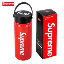 2022 New Supreme 슈프림 보온보냉 레드 텀블러 550ML [정품 기프트포장 박스 제공]