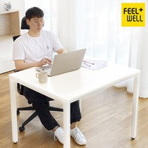 DK9796 스틸프레임 심플 책상 테이블 1000x600 DVX, 메이플상판