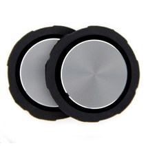 스피커 pc 사운드 블루투스 게이밍 패시브베이스 라디에이터 다이어프램 보조 55Mm 2 개 진동 강화 멤브레인 우퍼 DIY 액세서리, [01] Black