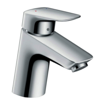 독일 hansgrohe 한스그로헤 주방수전 주방 수도꼭지 Logis 세면기 높이 70mm, 크롬출구높이210mm스위블스푸트풀로드드레인세트, 1개