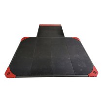 체육관 고무 매트 충격 흡수 소음 방지 매트리스 폼, 210x224cm, 1개