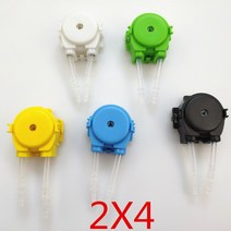 액체이송펌프12V/24V DC 도징 펌프 연동 펌프 도징 헤드 아두이노 수족관 실험실 분석 Diy 용 커넥터 포함, 03 PUMP HEAD 2x4_03 green