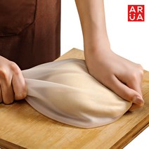 ARUA 실리콘 밀가루 반죽 주머니 수제비 만들기 가정용 홈베이킹 빵 반죽기, 화이트