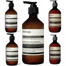 [AESOP] 이솝 핸드크림 바디크림 에이솝 500ml 5종, 제라늄 리프 바디크림, 1개