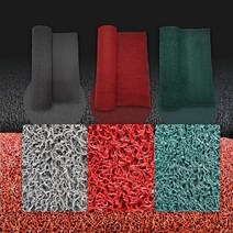 미끄럼방지 코일매트 쿠션롤매트 영업장 아파트현관 출입구매트 폭120cm x 길이 50cm 단위로 재단판매, C타입(외부용), 회색, 1개
