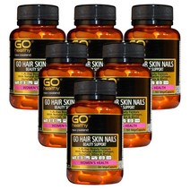 고헬씨(Go Healthy) 고헬씨 헤어 스킨 네일스-뷰티 서포트 50 베지캡슐 X 6개, 300캡슐, 1세트