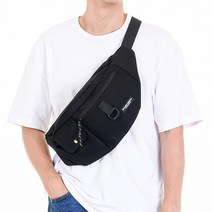 바디공식 남녀공용 포켓 힙색