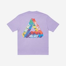 팔라스 트라이비전 티셔츠 바이올렛 - 22SS Palace Tri-Visions T-Shirt Violet 남성 반팔티셔츠
