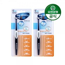 [유한양행]덴탈케어 원미닛 치실(홀더+리필 6입) 2개