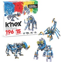 케이넥스 클래식 15 모델 사이보그 크리처 빌딩 세트 196피스 STEM 러닝 키트 장난감