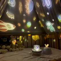 베베포레 베베포레 12종필름 캐릭터 몽슈슈 미러빔 미러볼 아기 아이방 무선 LED등 취침등 무드등 수면등 수유등 조명등 홈파티, one color free