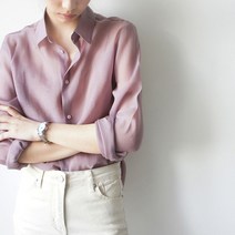 일본 가벼운 럭셔리 여성 셔츠 2022 봄과 가을 새로운 조커 셔츠 기질 레트로 긴 소매 외부 코트 여성