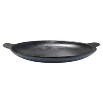 야철대장 길들인 주물 부대찌개 무쇠냄비 38cm 대형 업소용 국내산, 길들인 부대 전골냄비38cm