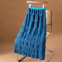 모직 중년여성 회색주름치마 갈색롱 검정치마 뒷밴딩스커트 쉬폰 롱스커트 검은치마코디 스트랩 회색 앞트임