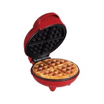 미니붕어빵기계 전기 타코야끼기계 Electric Barbecue Waffle Machine Mini Portable Pancake Cake Baking Mold Home Desse, [01] Blue