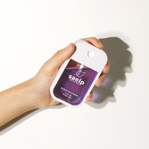 새잎 향기나는 휴대용 손소독제 네추럴 라벤더 로즈 자몽향 40ml 스프레이, 4종세트