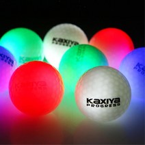 야간라운딩용 LED발광 골프공 1P 동호회선물용 골프볼 골프연습공 새공, 1개, LED볼박스1구_그린