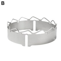 캠핑윈드스크린 화로 버너 바람막이 앞 유리 선반 브래킷 SOTO 310 가스 스토브 주방 요리 캠핑 공급 피크닉 조리기구 방풍 링, [02] B