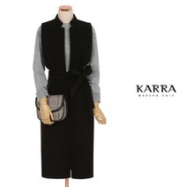 카라 KARRA 모던슬림모직터치원피스+벨트SET_KL2WOP036G