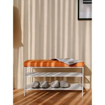 실내벤치 현관벤치 신발장벤치의자 실내화선반 실내화정리대, 블랙 대형