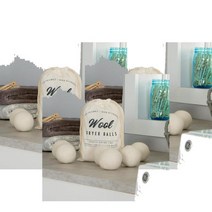 베럴홈앤가든 울 드라이어 볼 6개 Better Homes & Gardens Wool Dryer Balls, 3팩