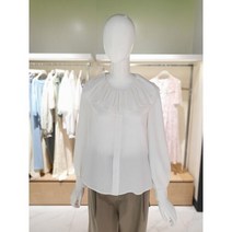 올리브데올리브OW3ACB804 러플카라 블라우스