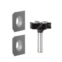목공용 cnc 루터용 트리머 직각커터 페이스밀 인서트팁, 14X14X2