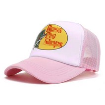 남성 및 여성용 야구 모자 메시 스냅백 캡 유니 낚시 트럭 운전사 스포츠 팬 햇빛 차단 여름용 프리 사이즈 블루 1 453648, Soft Pink