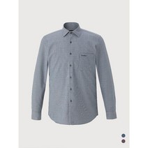 웰메이드 남성 인디안 신상품 마이크로 체크 카라 셔츠 남방 MIENL3F8101