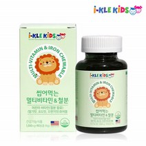 아이클키즈 어린이 멀티비타민 & 철분 꾸미 90정