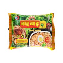 Wai Wai Chicken Flavour Instant Noodles 와이와이치킨라면 75g Halal 할랄 (5묶음 / 5묶음 x 6), 30개