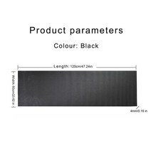 실내자전거매트 런닝머신 매트 피아노 방음매트 운동기구 러닝머신 패드 운동 체육관 피트니스 장비 디딜 방아 자전거 보호 바닥 러닝 머신 충격 흡수, 120x60cm