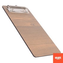 판떼기 거래명세표철 빌지 종이판 음료메뉴판 소 블랙 식당빌지 clipboard 카페메뉴판, 200/갈색, 기본