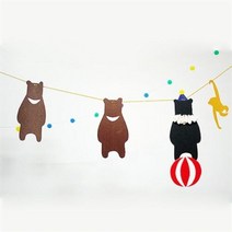 아트박스/썸띵투비 서커스곰 가랜드